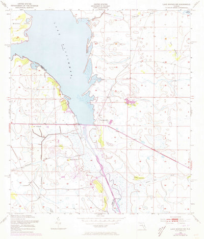United States Geological Survey Lake Marian SW, FL (1953, 24000-Scale) digital map