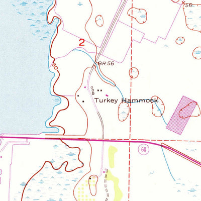 United States Geological Survey Lake Marian SW, FL (1953, 24000-Scale) digital map