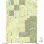 United States Geological Survey Lake Marshall, MT (1999, 24000-Scale) digital map