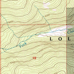 United States Geological Survey Lake Marshall, MT (1999, 24000-Scale) digital map