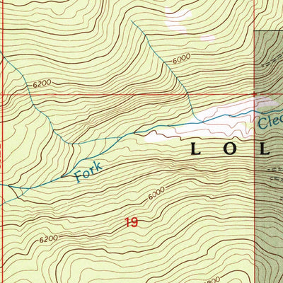 United States Geological Survey Lake Marshall, MT (1999, 24000-Scale) digital map