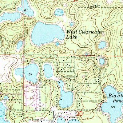 United States Geological Survey Lake Mary, FL (1972, 24000-Scale) digital map