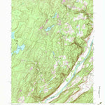 United States Geological Survey Lake Maskenozha, PA-NJ (1954, 24000-Scale) digital map