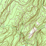 United States Geological Survey Lake Maskenozha, PA-NJ (1954, 24000-Scale) digital map