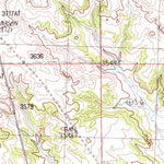 United States Geological Survey Lake Mason SE, MT (1986, 24000-Scale) digital map