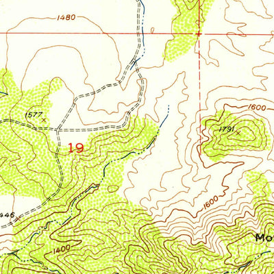 United States Geological Survey Lake Mathews, CA (1953, 24000-Scale) digital map