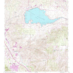 United States Geological Survey Lake Mathews, CA (1967, 24000-Scale) digital map
