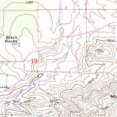 United States Geological Survey Lake Mathews, CA (1967, 24000-Scale) digital map