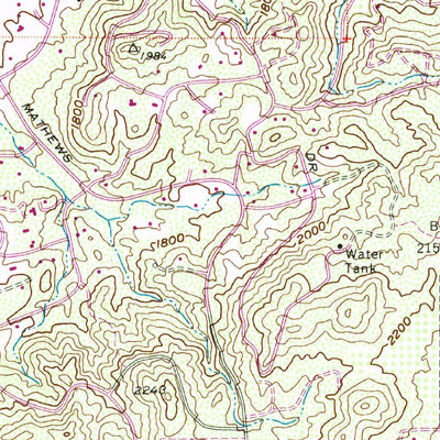 United States Geological Survey Lake Mathews, CA (1967, 24000-Scale) digital map