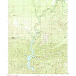 United States Geological Survey Lake Mccloud, CA (1986, 24000-Scale) digital map
