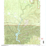 United States Geological Survey Lake Mccloud, CA (1998, 24000-Scale) digital map