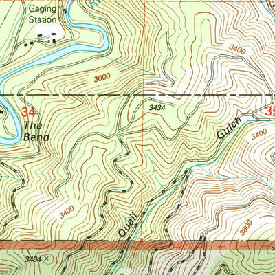 United States Geological Survey Lake Mccloud, CA (1998, 24000-Scale) digital map