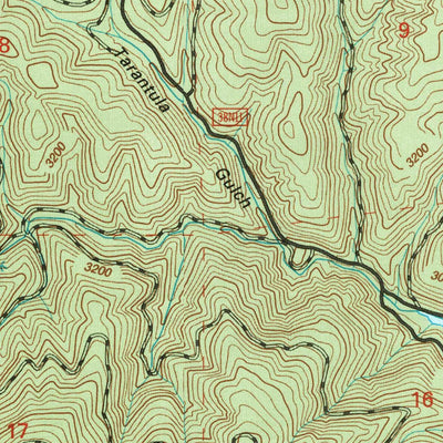 United States Geological Survey Lake Mccloud, CA (1998, 24000-Scale) digital map