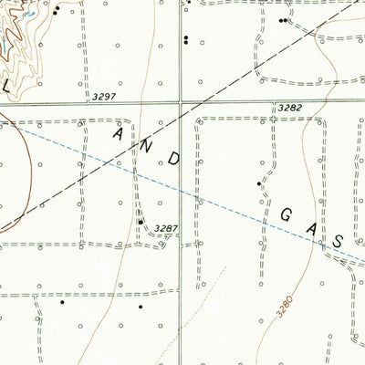 United States Geological Survey Lake Mcconnell, TX (1965, 24000-Scale) digital map