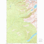United States Geological Survey Lake Mcdonald East, MT (1968, 24000-Scale) digital map