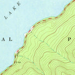 United States Geological Survey Lake Mcdonald West, MT (1968, 24000-Scale) digital map