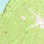 United States Geological Survey Lake Mcdonald West, MT (1968, 24000-Scale) digital map