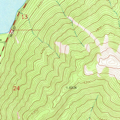 United States Geological Survey Lake Mcdonald West, MT (1968, 24000-Scale) digital map