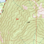 United States Geological Survey Lake Mcdonald West, MT (1994, 24000-Scale) digital map