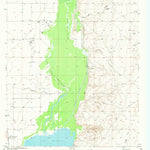 United States Geological Survey Lake Mcmillan North, NM (1955, 24000-Scale) digital map