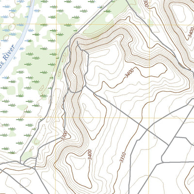 United States Geological Survey Lake McMillan South, NM (2023, 24000-Scale) digital map