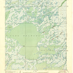 United States Geological Survey Lake Mechant, LA (1935, 31680-Scale) digital map