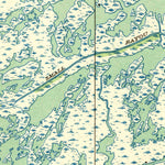 United States Geological Survey Lake Mechant, LA (1935, 31680-Scale) digital map