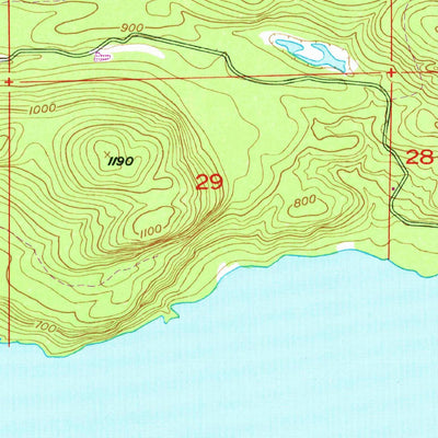 United States Geological Survey Lake Medora, MI (1948, 24000-Scale) digital map