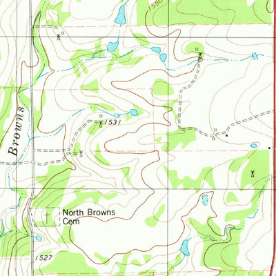 United States Geological Survey Lake Merritt, TX (1979, 24000-Scale) digital map