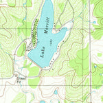 United States Geological Survey Lake Merritt, TX (1979, 24000-Scale) digital map