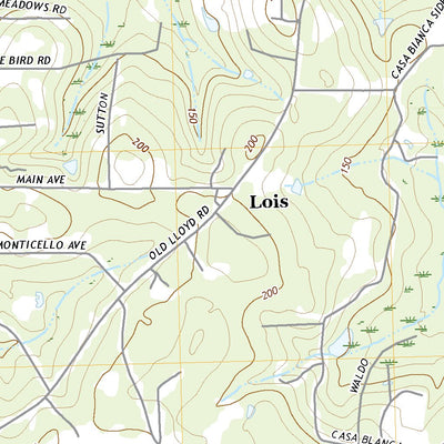 United States Geological Survey Lake Miccosukee, FL (2021, 24000-Scale) digital map