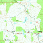 United States Geological Survey Lake Mike Connor, MS (1974, 24000-Scale) digital map