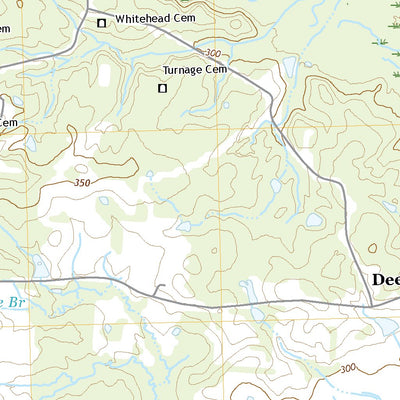 United States Geological Survey Lake Mike Connor, MS (2020, 24000-Scale) digital map