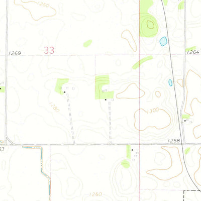 United States Geological Survey Lake Mills, IA-MN (1972, 24000-Scale) digital map