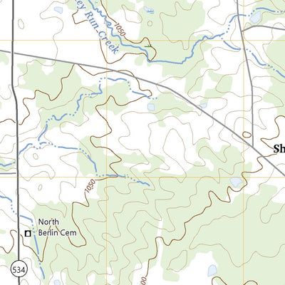United States Geological Survey Lake Milton, OH (2023, 24000-Scale) digital map
