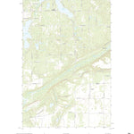 United States Geological Survey Lake Minnesuing, WI (2022, 24000-Scale) digital map
