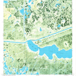 United States Geological Survey Lake Misere, LA (1980, 24000-Scale) digital map