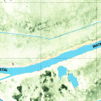 United States Geological Survey Lake Misere, LA (1980, 24000-Scale) digital map