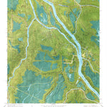 United States Geological Survey Lake Mongoulois, LA (1973, 24000-Scale) digital map