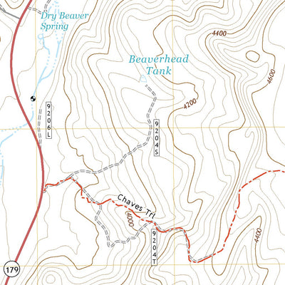 United States Geological Survey Lake Montezuma, AZ (2021, 24000-Scale) digital map