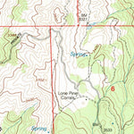 United States Geological Survey Lake Mountain, CA (1997, 24000-Scale) digital map