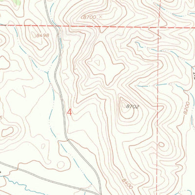 United States Geological Survey Lake Mountain, CO (1967, 24000-Scale) digital map