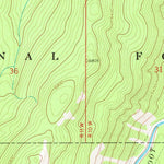 United States Geological Survey Lake Mountain, MT (1968, 24000-Scale) digital map