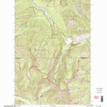 United States Geological Survey Lake Mountain, MT (1999, 24000-Scale) digital map