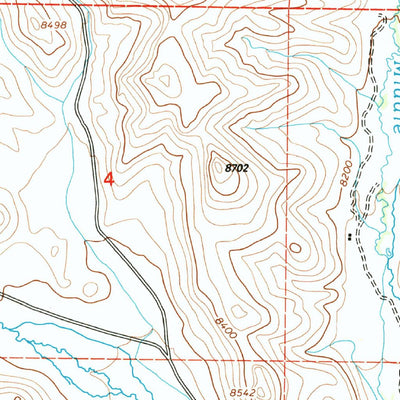 United States Geological Survey Lake Mountain NE, CO (2001, 24000-Scale) digital map