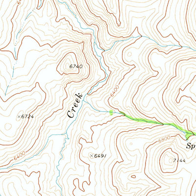 United States Geological Survey Lake Mountain, NV (1970, 24000-Scale) digital map