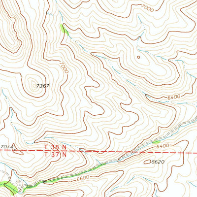 United States Geological Survey Lake Mountain, NV (1970, 24000-Scale) digital map