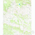 United States Geological Survey Lake Mountain, UT (1965, 24000-Scale) digital map