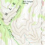United States Geological Survey Lake Mountain, UT (1965, 24000-Scale) digital map