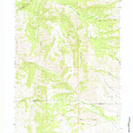 United States Geological Survey Lake Mountain, WY (1969, 24000-Scale) digital map